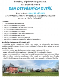 POZVÁNKA NA DEN OTEVŘENÝCH DVEŘÍ