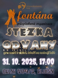 Pozvánka na halloweenskou Stezku odvahy ve Fontáně