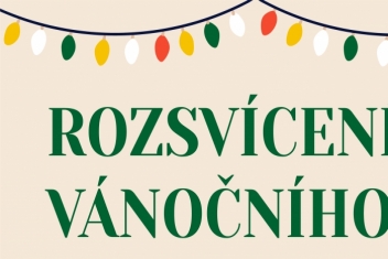 Pozvání na rozsvícení vánočního stromu dne 26.11.2021