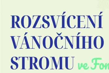 POZVÁNKA NA ROZSVÍCENÍ VÁNOČNÍHO STROMU
